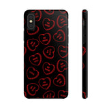 Valentines Day Candy Hearts Red and Black Tough Phone Cases, Case-Mate! Spring Vibes!