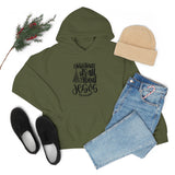 Christmas Is All About Jesus Unisex Heavy Blend Hooded Sweatshirt! Winter Vibes!