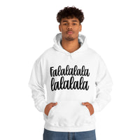 Falalalala lalala Christmas Unisex Heavy Blend Hooded Sweatshirt! Winter Vibes!