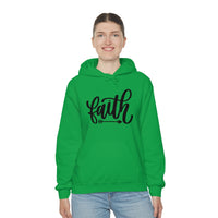 Faith Holiday Unisex Heavy Blend Hooded Sweatshirt! Winter Vibes!