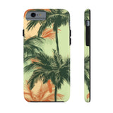 Palm Tree's Green and Orange Tough Phone Cases, Case-Mate! Summer Vibes!