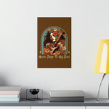 Vintage Music Sings To My Soul Premium Matte Vertical Posters!