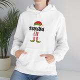 Grandpa Elf Unisex Heavy Blend Hooded Sweatshirt! Winter Vibes!