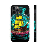 Ship in a Bottle Neon Colors Tough Phone Cases!