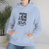 Christmas Is All About Jesus Unisex Heavy Blend Hooded Sweatshirt! Winter Vibes!