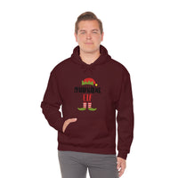 Grandpa Elf Unisex Heavy Blend Hooded Sweatshirt! Winter Vibes!