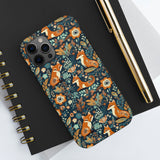 Vintage 70's Foxy Florals Tough Phone Cases, Case-Mate!