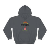 Grandpa Elf Unisex Heavy Blend Hooded Sweatshirt! Winter Vibes!