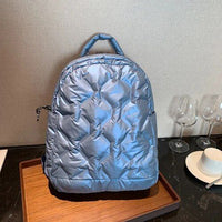 Ultralight Winter Warm Fashion Backpack - Lightweight Travel & School Bag for Women