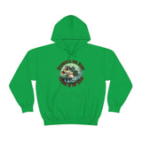 Grandpa's The Name and Fishing is My Game Fathers day Unisex Heavy Blend Hooded Sweatshirt!