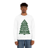 It's What is Around the Tree That Matters Unisex Heavy Blend Crewneck Sweatshirt! Winter Vibes!