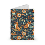 Vintage Inspired Foxy Florals Spiral Journal!