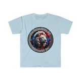 One Nation Under God Lion Independence Day Unisex Graphic Tees!