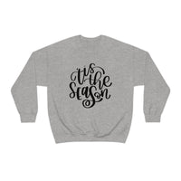 Tis The Season Holiday Unisex Heavy Blend Crewneck Sweatshirt! Winter Vibes!