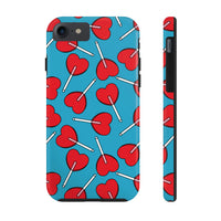 Valentines Day Candy Heart Lollypop Tough Phone Cases, Case-Mate! Spring Vibes!