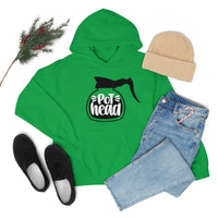 Pot Head Coffee Lovers Unisex Heavy Blend Hooded Sweatshirt! Sarcastic Vibes!