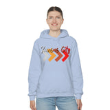 Kansas City Football Arrow Colors Unisex Heavy Blend Hooded Sweatshirt! Football Season!