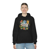 Kindness Matters Vintage Butterflies Unisex Heavy Blend Hooded Sweatshirt! Spring Vibes!