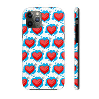 Valentines Day Dainty Heart Tough Phone Cases! Spring Vibes!