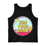 Sun Your Buns Men's Tank Top! Men's Activewear!