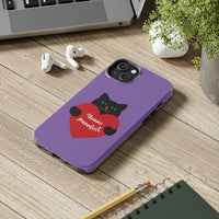 Valentines Day Your Perfect Kitten Purple Tough Phone Cases, Case-Mate! Spring Vibes!