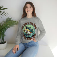 Pop Pop's The Name and Fishing is My Game Fathers Day Unisex Heavy Blend Crewneck Sweatshirt!