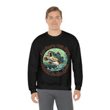 Pop Pop's The Name and Fishing is My Game Fathers Day Unisex Heavy Blend Crewneck Sweatshirt!