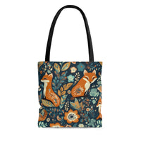 Vintage 70's Inspired Foxy Florals Tote Bag!