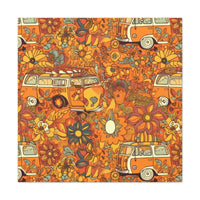 Vintage 70's Inspired Van Life Canvas Gallery Wraps!