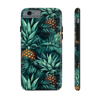 Teal Blue Pineapples Tough Phone Cases, Case-Mate! Summer Vibes!