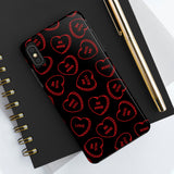 Valentines Day Candy Hearts Red and Black Tough Phone Cases, Case-Mate! Spring Vibes!