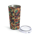 Vintage 70's Inspired Musical Notes Tumbler 20oz!