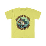 Grandpa's The Name Fishing is My Game Fathers Day Unisex Graphic Tees!