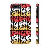 Kansas City Football Red Wave Tough Phone Cases, Football Season!