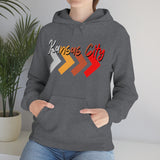 Kansas City Football Arrow Colors Unisex Heavy Blend Hooded Sweatshirt! Football Season!