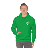 Basics Wear Anywhere Unisex Heavy Blend Hooded Sweatshirt! Lightening Bolt Edition! Basics!