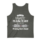 But I Can Still Shoot Pretty Darn Good Men's Ultra Cotton Tank Top! Men's Activewear! Sarcastic Vibes!