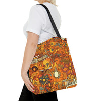 Vintage 70's Inspired Van Life Traveling Tote Bag!