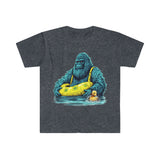 Sasquatch Rubby Ducky Funny Unisex Graphic Tees! Sarcastic Vibes!