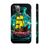 Ship in a Bottle Neon Colors Tough Phone Cases!