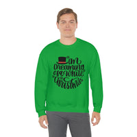 I'm Dreaming Of A White Christmas Unisex Heavy Blend Crewneck Sweatshirt! Winter Vibes!