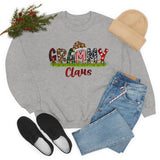 Grammy Claus Unisex Heavy Blend Crewneck Sweatshirt! Winter Vibes!