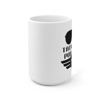 Talk to Me Pop Pop Ceramic Mug 15oz! Grandparent Vibes! Fathers Day!