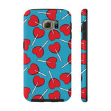 Valentines Day Candy Heart Lollypop Tough Phone Cases, Case-Mate! Spring Vibes!