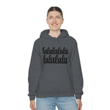 Falalalala lalala Christmas Unisex Heavy Blend Hooded Sweatshirt! Winter Vibes!