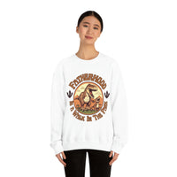 Fatherhood is a Walk in the park Fathers Day Unisex Heavy Blend Crewneck Sweatshirt!