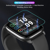 Full Coverage Tempered Glass Screen Protector for Mi Band 8 Pro