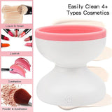 USB Electric Portable Makeup Brush Cleaner & Automatic Washing Tool