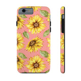 Pink Sunflower Tough Phone Cases, Case-Mate! Summer Vibes!