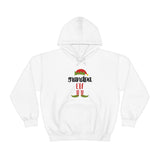 Grandpa Elf Unisex Heavy Blend Hooded Sweatshirt! Winter Vibes!